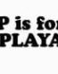 Playa Decal