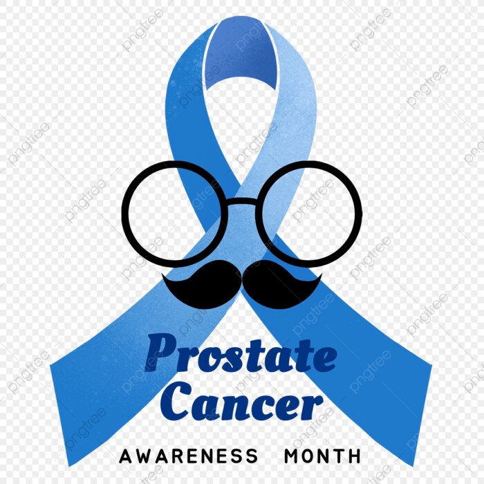 PROSTRATE CANCER RIBBON STICKERS 3