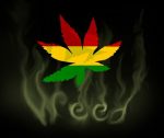 Rasta Reggae Sticker Weed 420 Decal 08