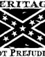 rebel flag heritage die cut decal