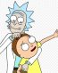 rick and morty BUDS STICKER