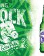 rolling rock logo and bottle sticker