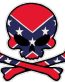 SKULL CAMO FILLS - FLAG REBEL