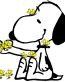SNOOPY and Woodstock Peanuts Gang Sticker 04