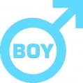 SYMBOL BOY DECAL