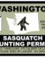 WASHINGTON SASQ BIGFOOT
