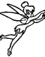 Tinkerbell Vehicle Decal 417