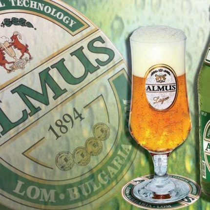 Almus Bottle and Glass Shot