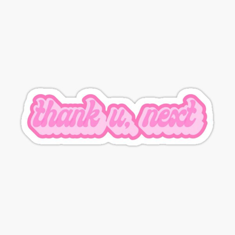 ariana grande thx next band sticker - Pro Sport Stickers