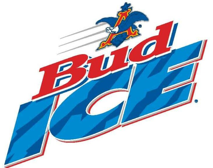 BUD ICE STICKER