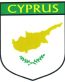 Cyprus Flag Crest Decal Sticker