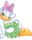 donald duck daisy duck disney cartoon sticker 05