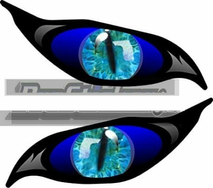 DRAGON EYES AUTO STICKERS PAIR