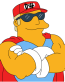Duffman Sticker