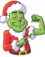 grinch stole christmas_cartoon sticker 20