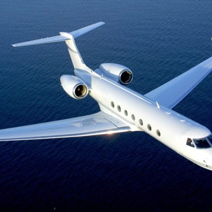 Gulfstream Private Jet Photo Sticker