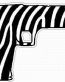 HAND GUN FILLS skin zebra