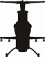 Helicopter Diecut Decal 6