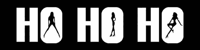 HO HO HO Bumper Sticker