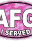 I Served AFG FILLS Camo Pink