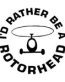 Id Rather be a Rotorhead Decal