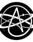 Im a freethinker atheist round sticker BLACK