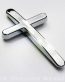 Jesus Cross Chrome Car Emblem