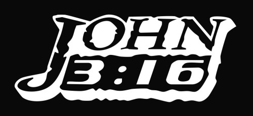 John 3 16 Die Cut Vinyl Decal Sticker