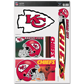 Kansas City Chiefs Multi - Pro Sport Stickers