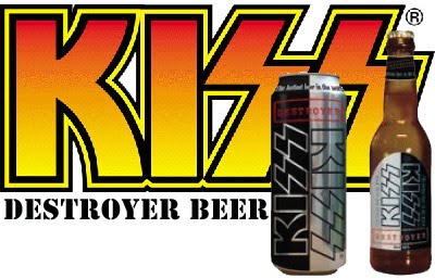 KISS Beer Sticker 03