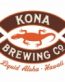 KONA BREWING LOGO OVAL STICKER