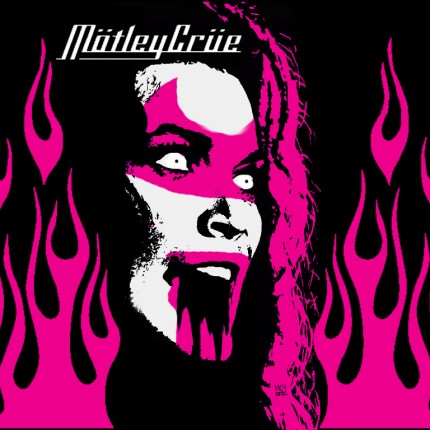 Motley Crue Color Band Decal