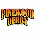 PINEWOOD DERBY LOGO BOY SCOUT STICKER