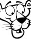 Pink Panther Decal Head 2