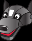 robot dog ckipart sticker