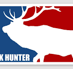 RWB elk hunter STICKER