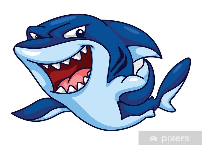 shark-boat sticker - Pro Sport Stickers