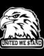 United We Stand Eagle Decal Sticker