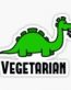 VEGETARIAN STICKER