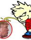 Copy of TRUMP SPACE FORCE ROUND FLAG EAGLE STICKER