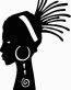Copy of 2 African Faces Africa Decal 26