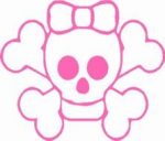 Skull Decal Sticker 11