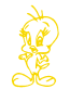 Tweety 5 Vinyl Sticker