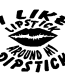 Lipstick Dipstick vinyl sticker