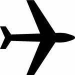 Aircraft Clipart Diecut Decal 31