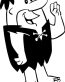 Barney Rubble Wave Decal Sticker