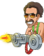 BORAT very nice funny car sticker 19