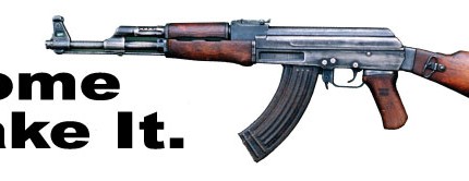 Come Take It Color AK-47 Bumper Sticker