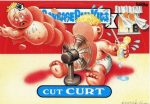 Cut CURT Funny Sticker Name Decal