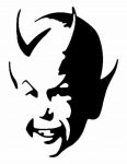 Demon Head Decal